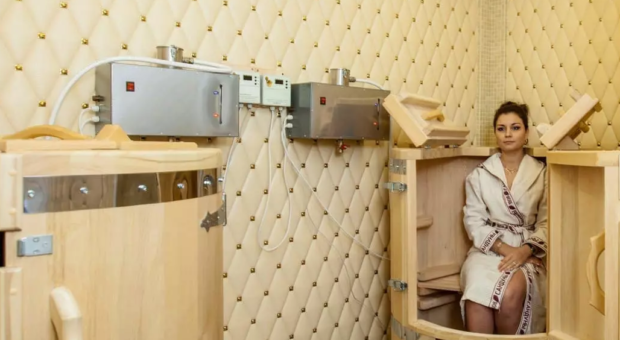 Фитобочка в санатории «Моршинский»