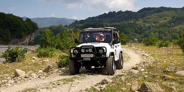 Джипинг в комплексе «Таор-Карпаты»